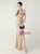 In Stock:Ship in 48 Hours Gold One Shoulder Sequins Party Dress