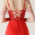 In Stock:Ship in 48 Hours Red Mermaid Appliques Party Dress
