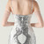 In Stock:Ship in 48 Hours Silver White Sequins Beading Party Dress