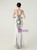 In Stock:Ship in 48 Hours Silver White Sequins Beading Party Dress