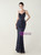 In Stock:Ship in 48 Hours Unique Navy Blue Mermaid Sequins Beading Party Dress