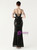In Stock:Ship in 48 Hours Fabulous Black Sequins Straps Beading Party Dress