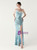 In Stock:Ship in 48 Hours Sky Blue Sequins One Shoulder Party Dress