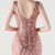 In Stock:Ship in 48 Hours Sexy Pink Tulle Sequins V-neck Party Dress