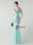 In Stock:Ship in 48 Hours Cute Mint Green Tulle Sequins V-neck Party Dress