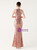 In Stock:Ship in 48 Hours Pink Sequins Beading Halter Party Dress