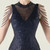 In Stock:Ship in 48 Hours Navy Blue Mermaid Sequins Beading Party Dress