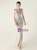 In Stock:Ship in 48 Hours Modern Silver Mermaid Sequins Beading Party Dress