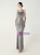 In Stock:Ship in 48 Hours Gray Sequins Beading Halter Party Dress