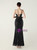 In Stock:Ship in 48 Hours Stunning Black Sequins Straps Party Dress