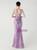 In Stock:Ship in 48 Hours Fancy Lavender Sequins Straps Beading Party Dress