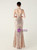 In Stock:Ship in 48 Hours New Gold Mermaid Sequins Straps Party Dress