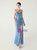 In Stock:Ship in 48 Hours New arrivals Sky Blue Mermaid Sequins Straps Party Dress