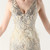 In Stock:Ship in 48 Hours Apricot Silver Sequins V-neck Party Dress