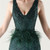 In Stock:Ship in 48 Hours Modern Green Sequins V-neck Party Dress