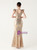 In Stock:Ship in 48 Hours Amazing Gold Mermaid Sequins Split Party Dress