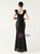 In Stock:Ship in 48 Hours Queenly Black Mermaid Sequins Split Party Dress