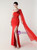 In Stock:Ship in 48 Hours Red One Shoulder Appliques Party Dress