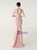 In Stock:Ship in 48 Hours Fancy Pink Straps Beading Party Dress