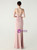 In Stock:Ship in 48 Hours Pink Straps Pleats Beading Party Dress
