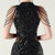 In Stock:Ship in 48 Hours Delicate Black Mermaid Sequins Beading Party Dress