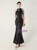In Stock:Ship in 48 Hours Delicate Black Mermaid Sequins Beading Party Dress