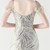 In Stock:Ship in 48 Hours Fairy Tale Silver Mermaid Sequins Feather Party Dress