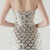 In Stock:Ship in 48 Hours Hot Sale Silver Sequins Straps Party Dress