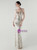 In Stock:Ship in 48 Hours Hot Sale Silver Sequins Straps Party Dress
