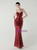 In Stock:Ship in 48 Hours Winsome Burgundy Sequins Straps Party Dress