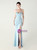 In Stock:Ship in 48 Hours Sky Blue Mermaid Straps Pleats Party Dress