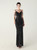 In Stock:Ship in 48 Hours Flattering Black Sequins Beading Party Dress
