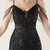 In Stock:Ship in 48 Hours Flattering Black Sequins Beading Party Dress