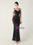 In Stock:Ship in 48 Hours Flattering Black Sequins Beading Party Dress
