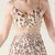 In Stock:Ship in 48 Hours Causal Gold Sequins Beading Party Dress
