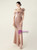 In Stock:Ship in 48 Hours Gold Mermaid Sequins Split One Shoulder Party Dress