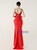 In Stock:Ship in 48 Hours Red Split Straps Appliques Party Dress