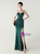 In Stock:Ship in 48 Hours Green Mermaid Straps Beading Party Dress