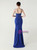 In Stock:Ship in 48 Hours Royal Blue Mermaid Straps Beading Party Dress