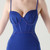 In Stock:Ship in 48 Hours Royal Blue Mermaid Straps Beading Party Dress