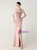 In Stock:Ship in 48 Hours Pink Mermaid Sequins Pearls Party Dress