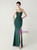 In Stock:Ship in 48 Hours Green Mermaid Sequins Pearls Party Dress