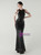In Stock:Ship in 48 Hours Adorable Black Sequins Halter Beading Party Dress