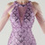 In Stock:Ship in 48 Hours Lavender Sequins Halter Beading Party Dress