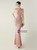 In Stock:Ship in 48 Hours Pink Feather Sequins Party Dress