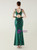 In Stock:Ship in 48 Hours Graceful Green Mermaid Sequins Beading Party Dress