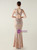In Stock:Ship in 48 Hours Romance Gold Mermaid Sequins Beading Party Dress