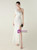 In Stock:Ship in 48 Hours White Split Sequins One Shoulder Party 