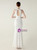 In Stock:Ship in 48 Hours Sexy White Sequins Halter Beading Party Dress