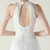In Stock:Ship in 48 Hours Sexy White Sequins Halter Beading Party Dress